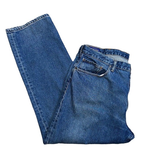 Pendleton Jeans Mens 42X32 Blue Straight High Rise Denim Classic - Picture 3 of 13